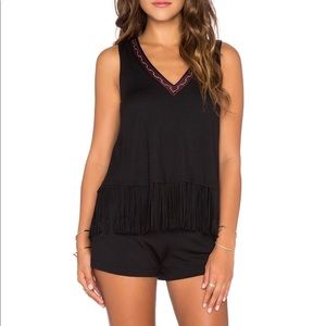 Ella Moss Fringe Romper